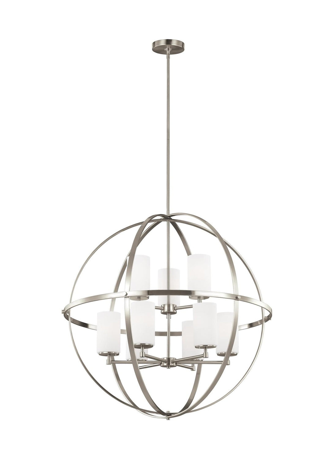 GENERATION LIGHTING, ALTURAS NINE LIGHT CHANDELIER, CHANDELIER LIGHT