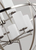 GENERATION LIGHTING, ALTURAS NINE LIGHT CHANDELIER, CHANDELIER LIGHT