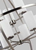 GENERATION LIGHTING, ALTURAS NINE LIGHT CHANDELIER, CHANDELIER LIGHT