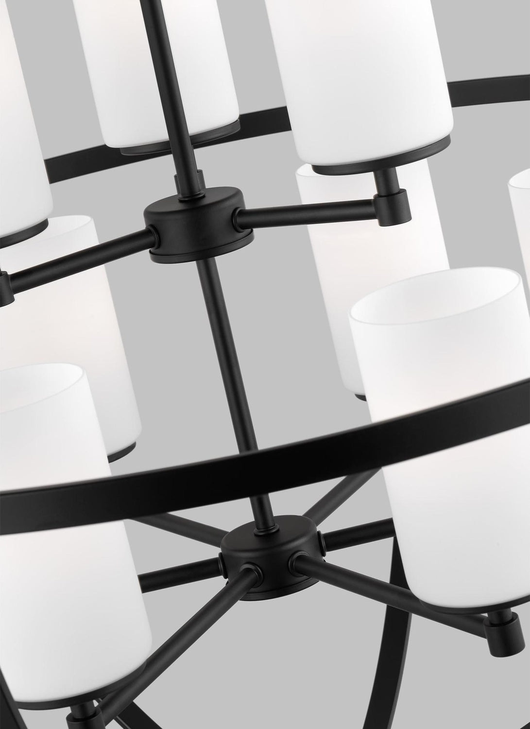 GENERATION LIGHTING, ALTURAS NINE LIGHT CHANDELIER, CHANDELIER LIGHT