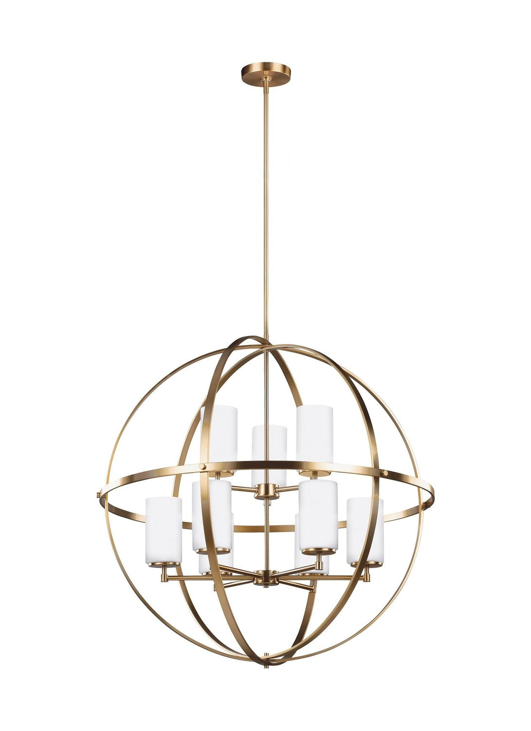 GENERATION LIGHTING, ALTURAS NINE LIGHT CHANDELIER, CHANDELIER LIGHT