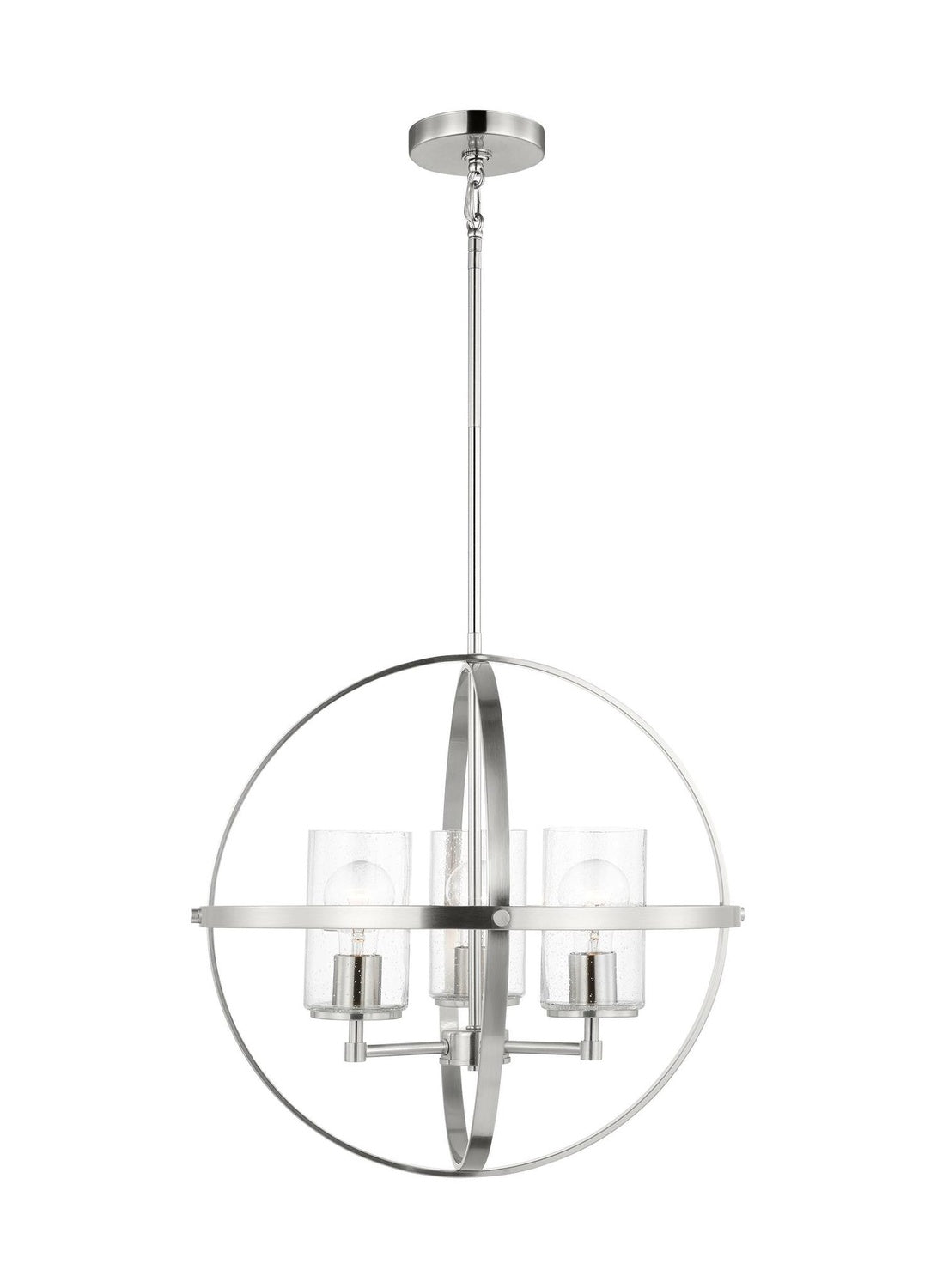 GENERATION LIGHTING, ALTURAS THREE LIGHT CHANDELIER, CHANDELIER LIGHT