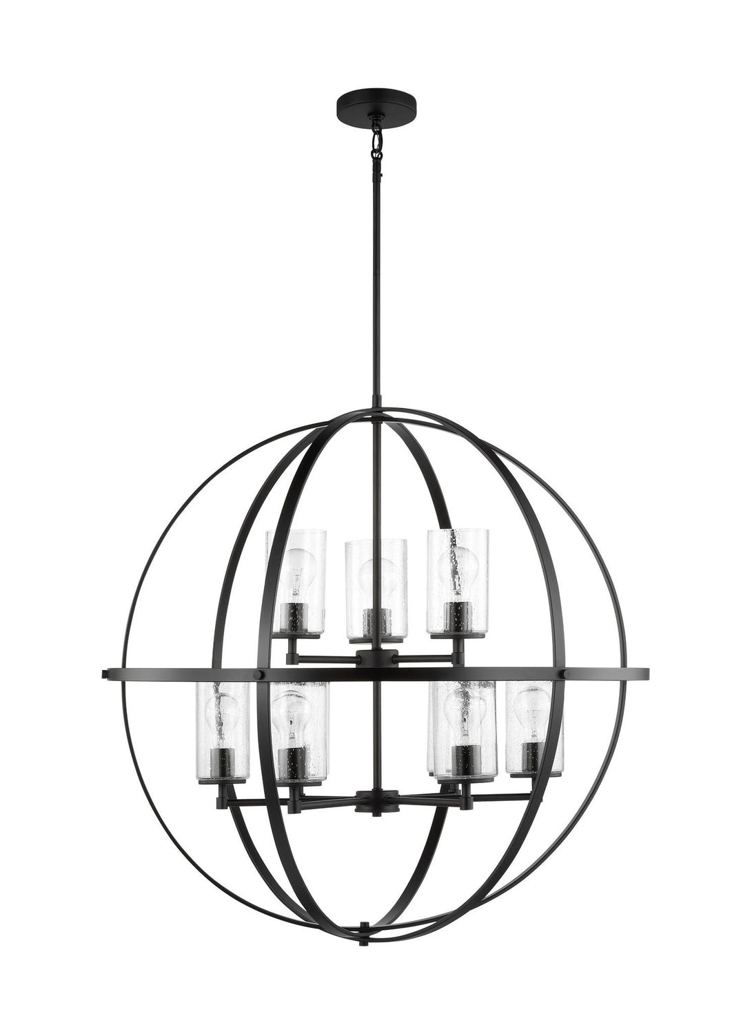 GENERATION LIGHTING, ALTURAS NINE LIGHT CHANDELIER, CHANDELIER LIGHT