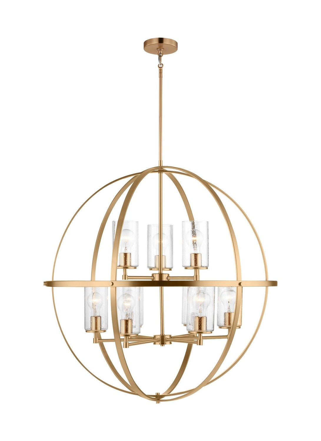 GENERATION LIGHTING, ALTURAS NINE LIGHT CHANDELIER, CHANDELIER LIGHT