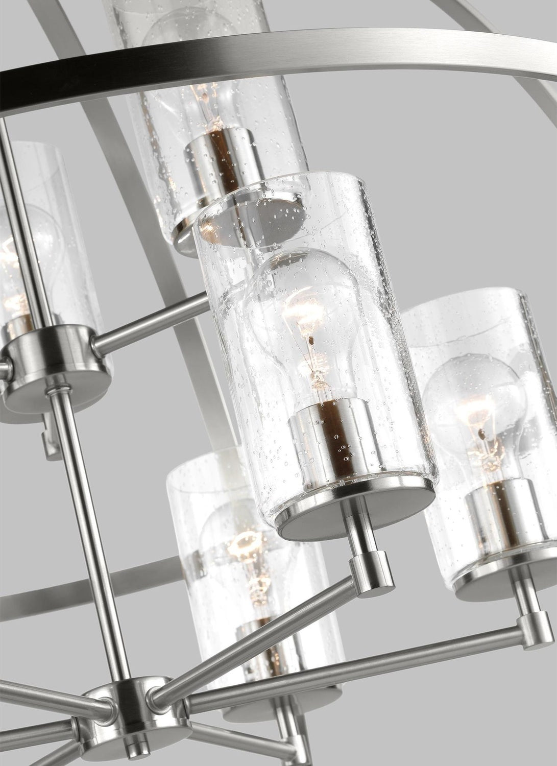 GENERATION LIGHTING, ALTURAS NINE LIGHT CHANDELIER, CHANDELIER LIGHT