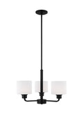 GENERATION LIGHTING, CANFIELD THREE LIGHT CHANDELIER, CHANDELIER LIGHT