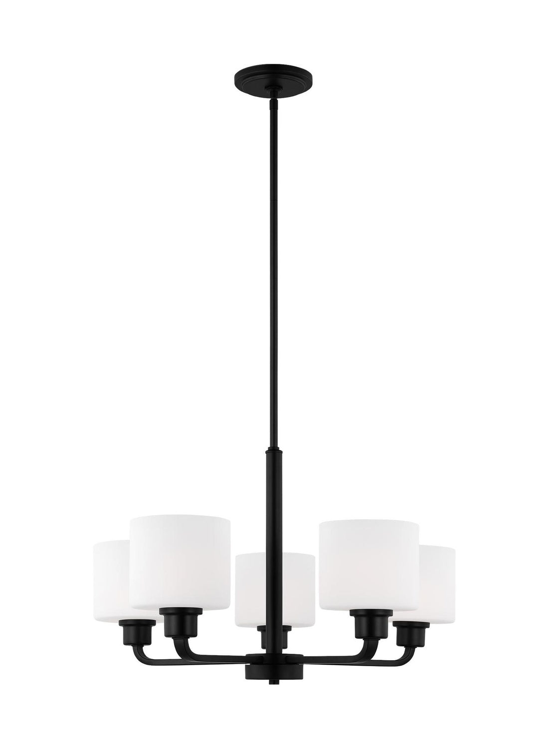 GENERATION LIGHTING, CANFIELD FIVE LIGHT CHANDELIER, CHANDELIER LIGHT