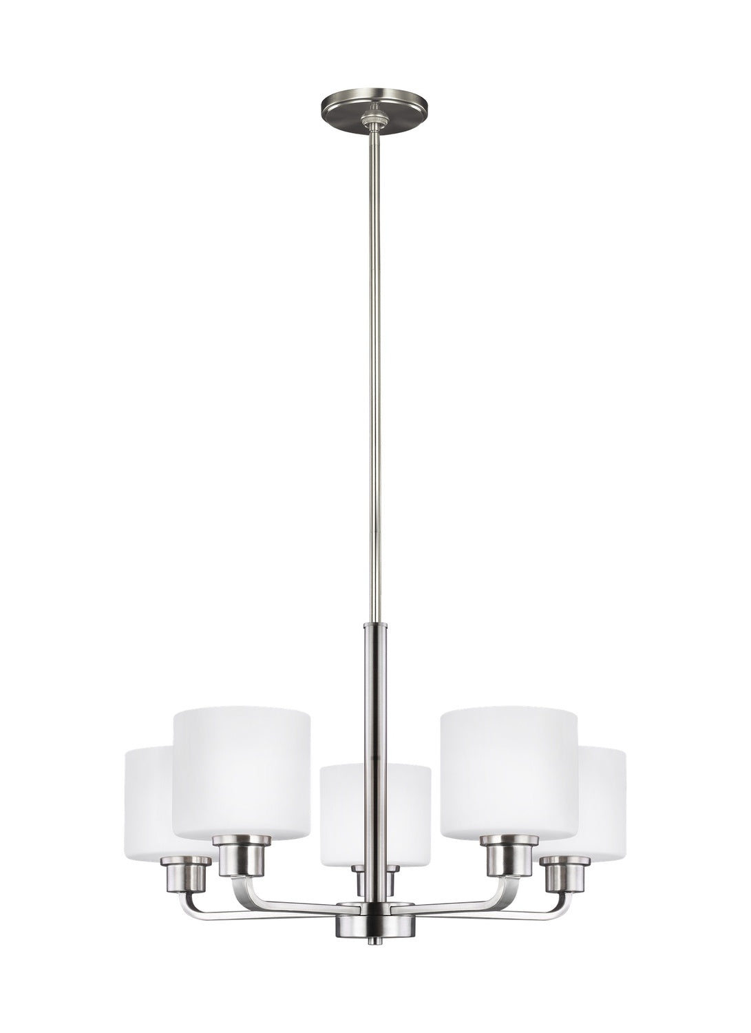 GENERATION LIGHTING, CANFIELD FIVE LIGHT CHANDELIER, CHANDELIER LIGHT