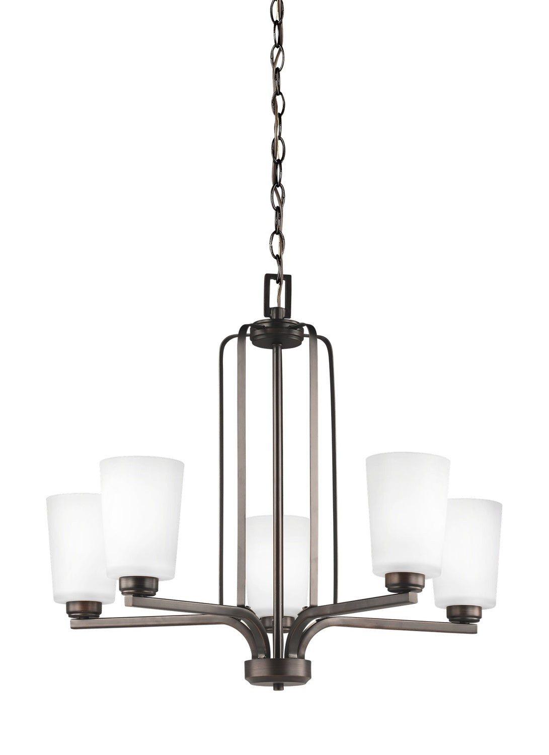 GENERATION LIGHTING, FRANPORT FIVE LIGHT CHANDELIER, CHANDELIER LIGHT