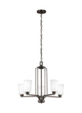 GENERATION LIGHTING, FRANPORT FIVE LIGHT CHANDELIER, CHANDELIER LIGHT