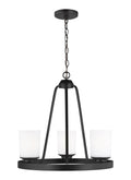 GENERATION LIGHTING, KEMAL THREE LIGHT CHANDELIER, CHANDELIER LIGHT