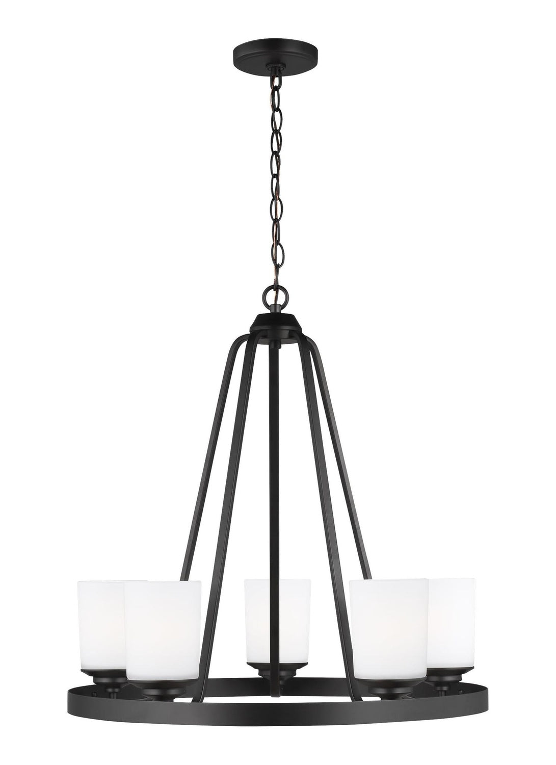 GENERATION LIGHTING, KEMAL FIVE LIGHT CHANDELIER, CHANDELIER LIGHT