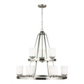 GENERATION LIGHTING, KEMAL NINE LIGHT CHANDELIER, CHANDELIER LIGHT