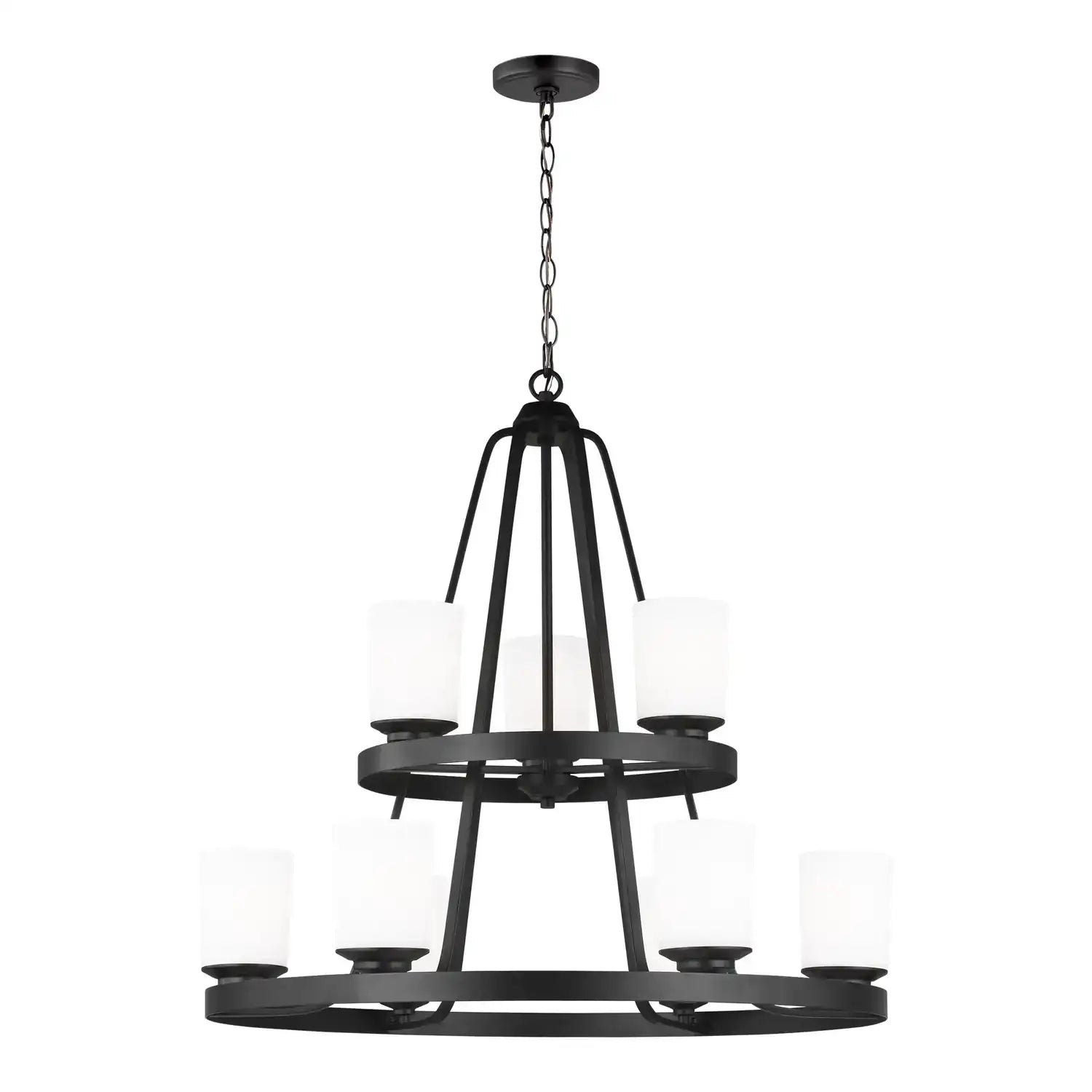 GENERATION LIGHTING, KEMAL NINE LIGHT CHANDELIER, CHANDELIER LIGHT