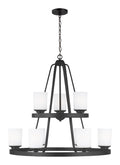 GENERATION LIGHTING, KEMAL NINE LIGHT CHANDELIER, CHANDELIER LIGHT