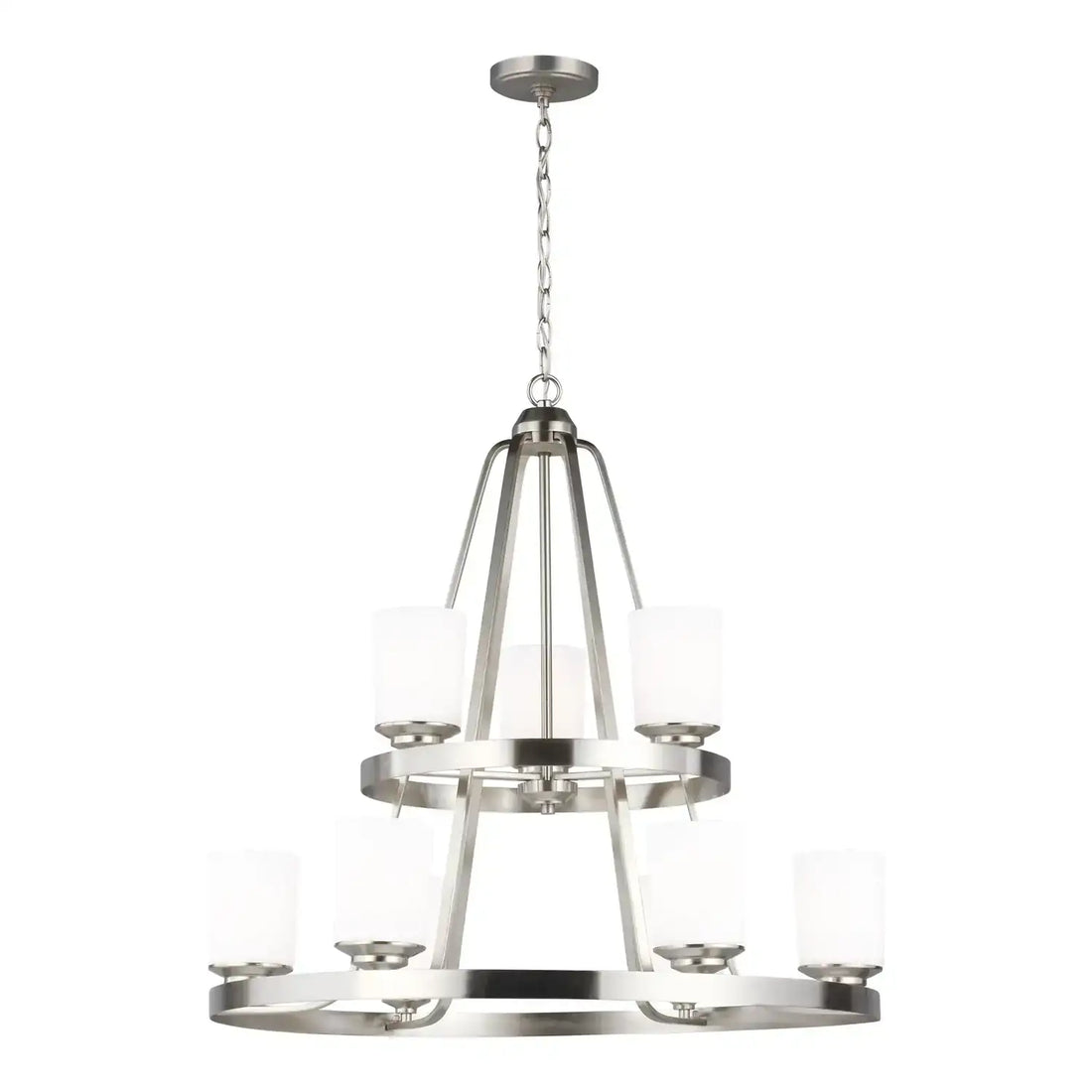 GENERATION LIGHTING, KEMAL NINE LIGHT CHANDELIER, CHANDELIER LIGHT