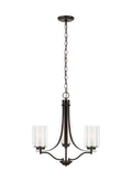 GENERATION LIGHTING, ELMWOOD PARK THREE LIGHT CHANDELIER, CHANDELIER LIGHT