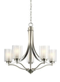 GENERATION LIGHTING, ELMWOOD PARK FIVE LIGHT CHANDELIER, CHANDELIER LIGHT