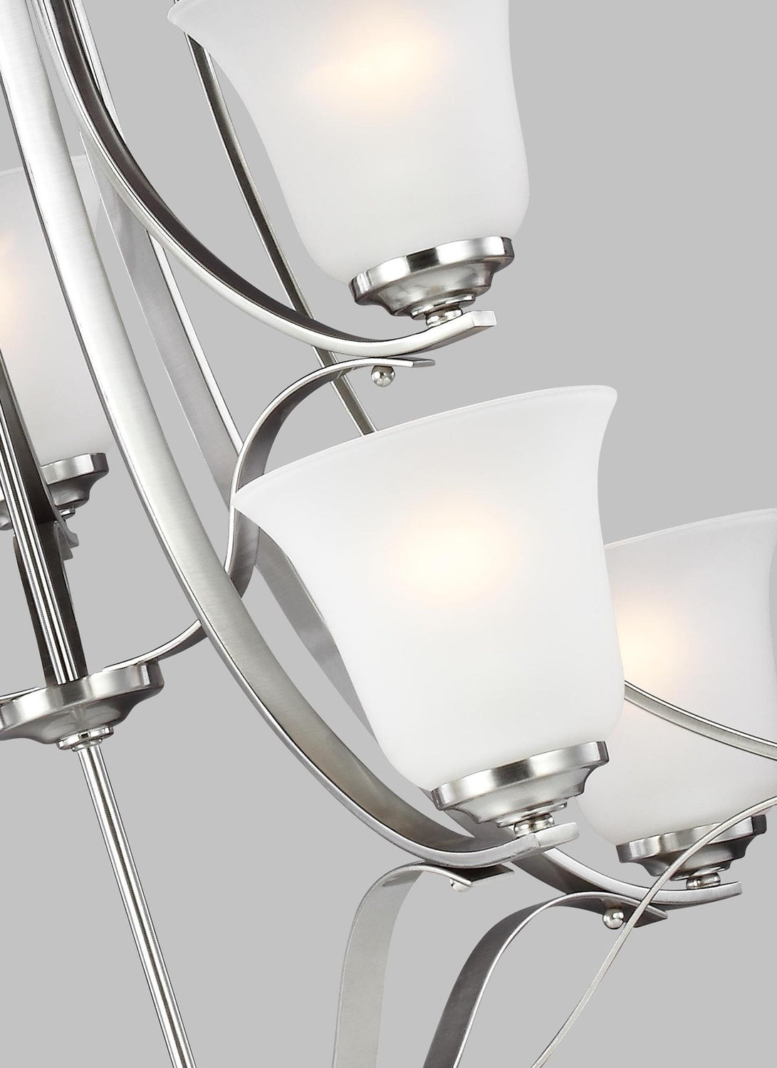 GENERATION LIGHTING, EMMONS NINE LIGHT CHANDELIER, CHANDELIER LIGHT