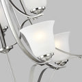 GENERATION LIGHTING, EMMONS NINE LIGHT CHANDELIER, CHANDELIER LIGHT