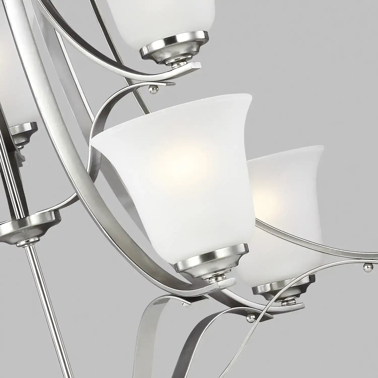 GENERATION LIGHTING, EMMONS NINE LIGHT CHANDELIER, CHANDELIER LIGHT