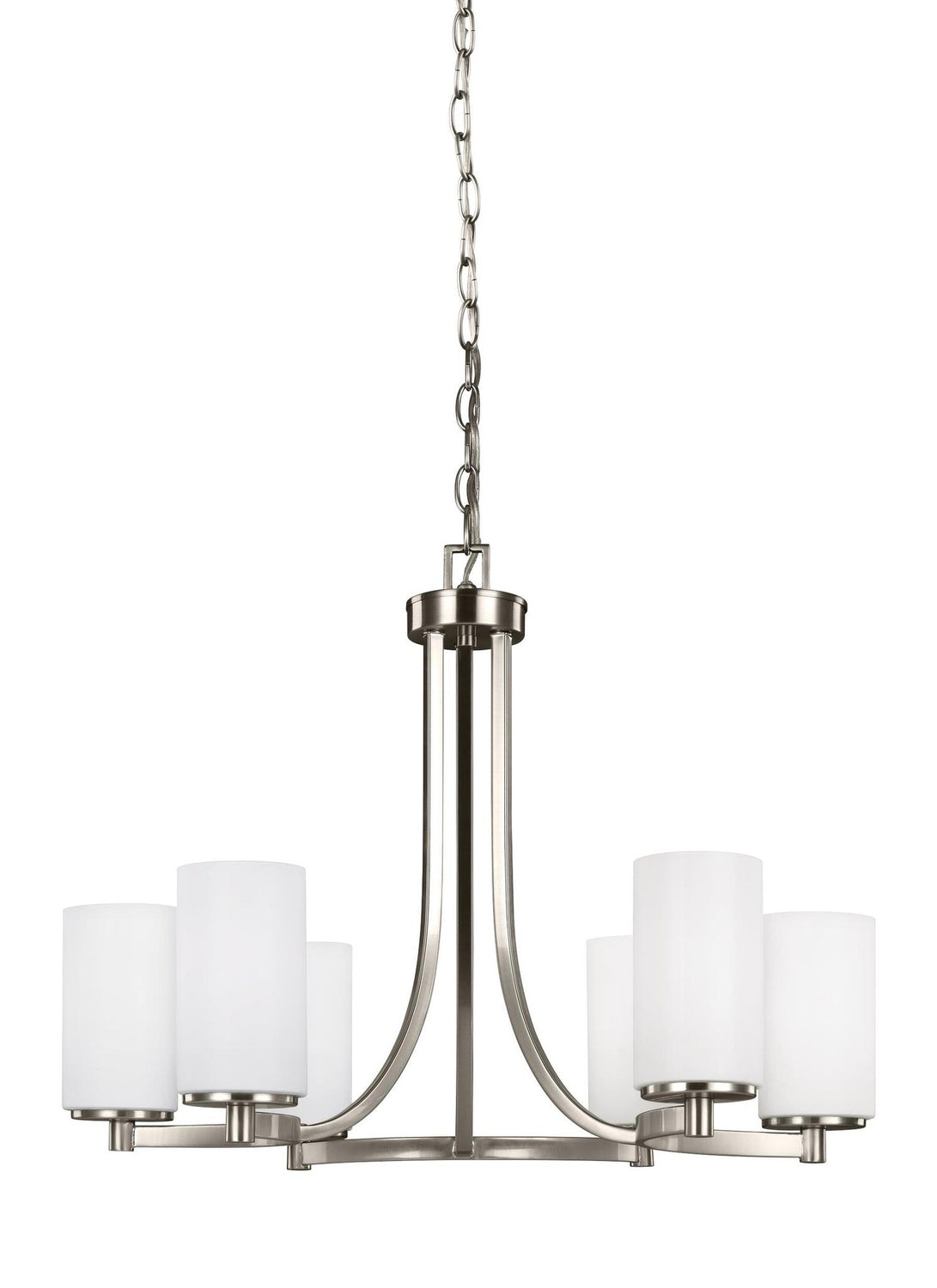 GENERATION LIGHTING, HETTINGER SIX LIGHT CHANDELIER, CHANDELIER LIGHT