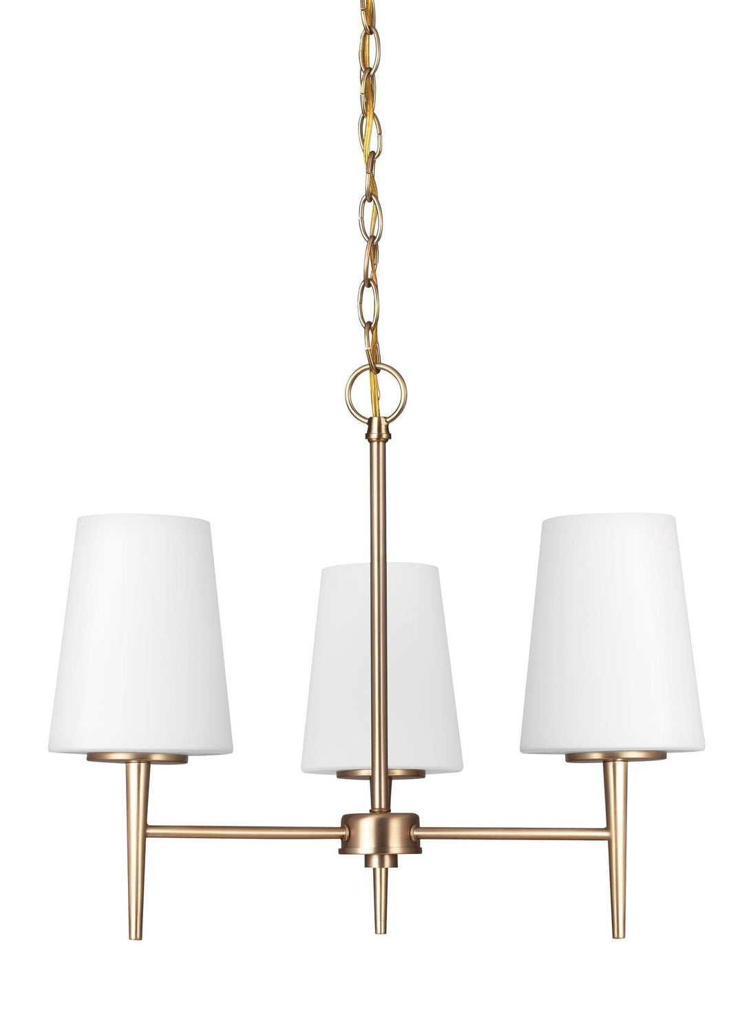 GENERATION LIGHTING, DRISCOLL THREE LIGHT CHANDELIER, CHANDELIER LIGHT