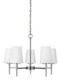 GENERATION LIGHTING, DRISCOLL FIVE LIGHT CHANDELIER, CHANDELIER LIGHT