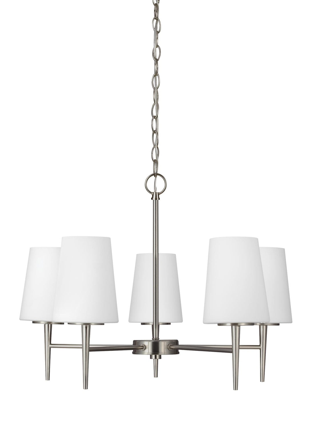 GENERATION LIGHTING, DRISCOLL FIVE LIGHT CHANDELIER, CHANDELIER LIGHT