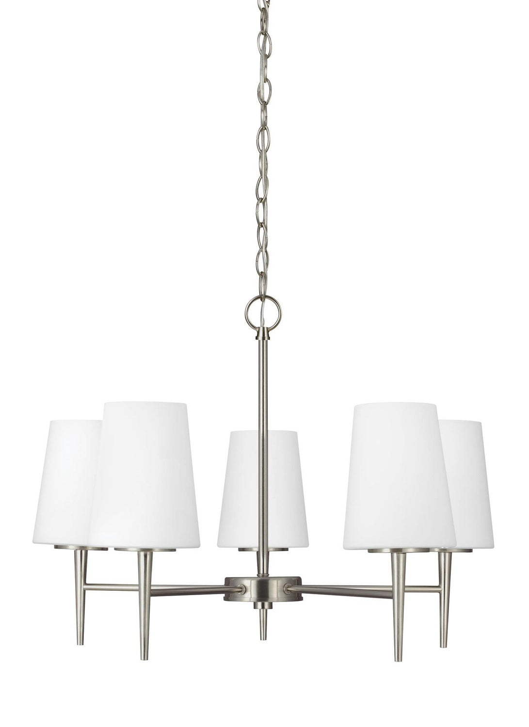 GENERATION LIGHTING, DRISCOLL FIVE LIGHT CHANDELIER, CHANDELIER LIGHT