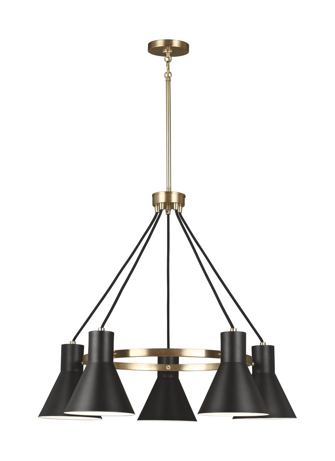 GENERATION LIGHTING, TOWNER FIVE LIGHT CHANDELIER, CHANDELIER LIGHT