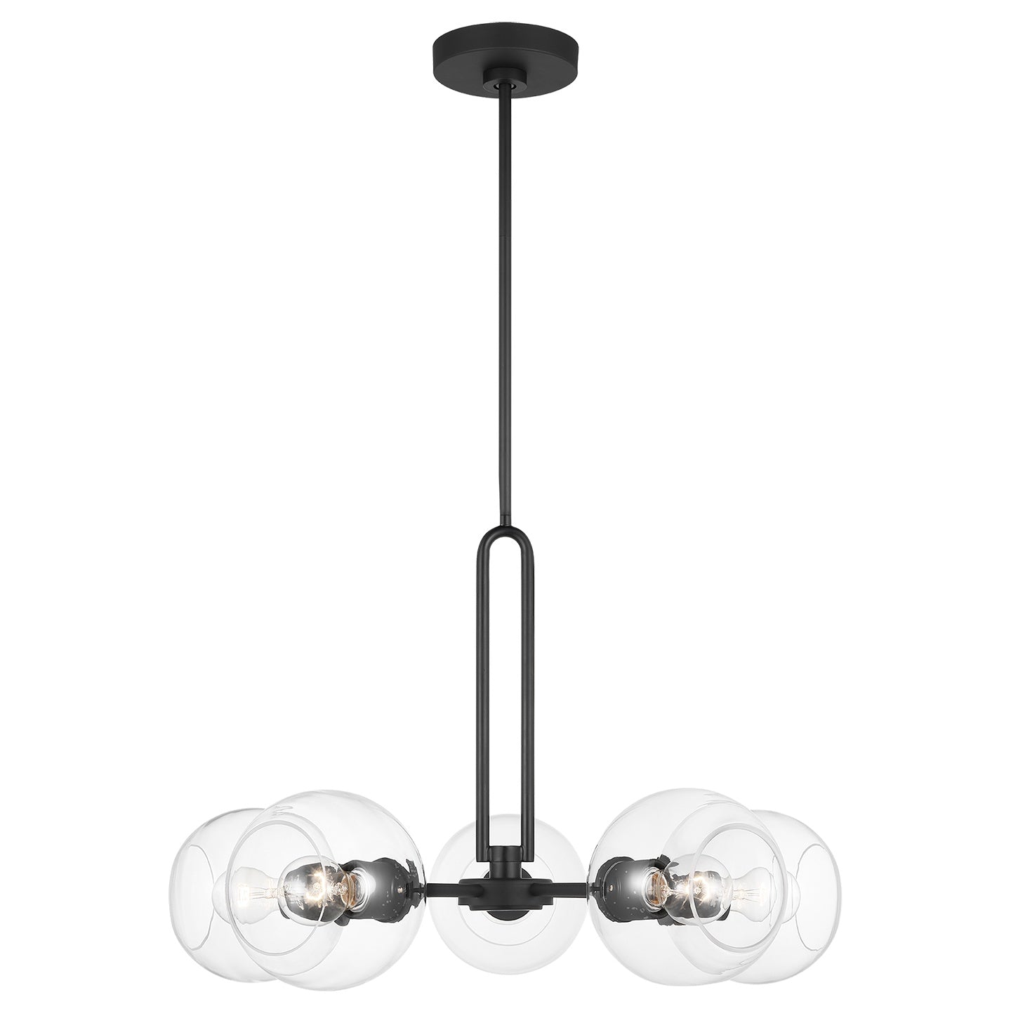VISUAL COMFORT STUDIO, CODYN FIVE LIGHT CHANDELIER, CHANDELIER LIGHT