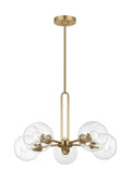 VISUAL COMFORT & CO., CODYN FIVE LIGHT CHANDELIER, CHANDELIER LIGHT