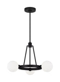 VISUAL COMFORT STUDIO, CLYBOURN THREE LIGHT CHANDELIER, CHANDELIER LIGHT