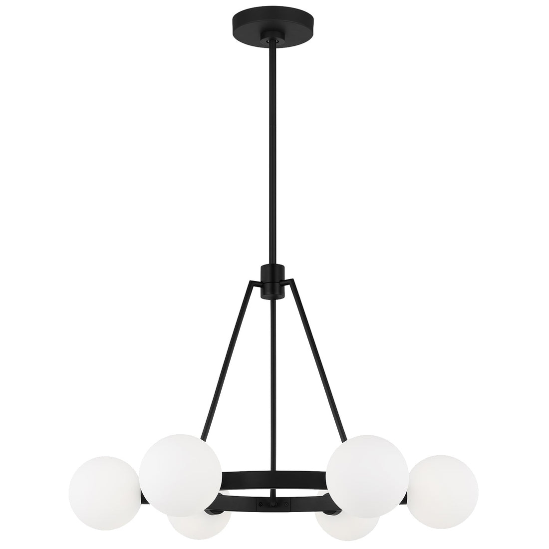 VISUAL COMFORT & CO., CLYBOURN SIX LIGHT CHANDELIER, CHANDELIER LIGHT
