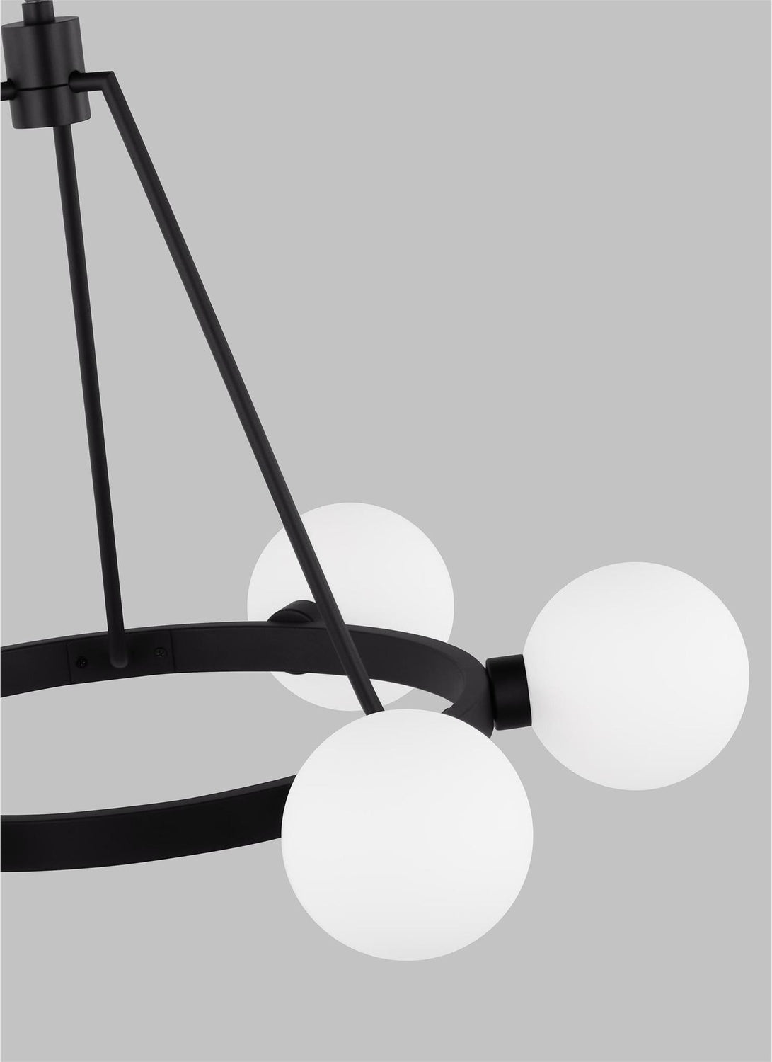VISUAL COMFORT STUDIO, CLYBOURN SIX LIGHT CHANDELIER, CHANDELIER LIGHT