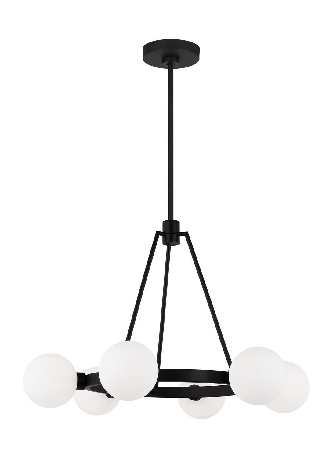 VISUAL COMFORT & CO., CLYBOURN SIX LIGHT CHANDELIER, CHANDELIER LIGHT