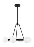 VISUAL COMFORT STUDIO, CLYBOURN SIX LIGHT CHANDELIER, CHANDELIER LIGHT