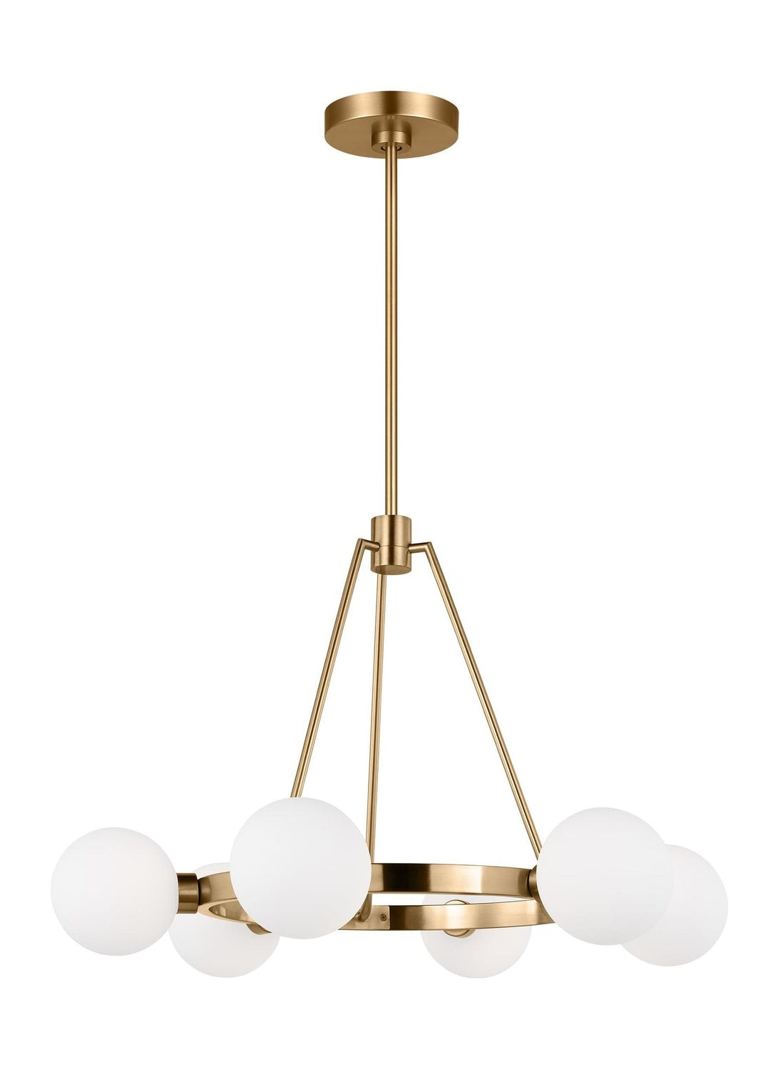 VISUAL COMFORT & CO., CLYBOURN SIX LIGHT CHANDELIER, CHANDELIER LIGHT