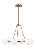 VISUAL COMFORT STUDIO, CLYBOURN SIX LIGHT CHANDELIER, CHANDELIER LIGHT