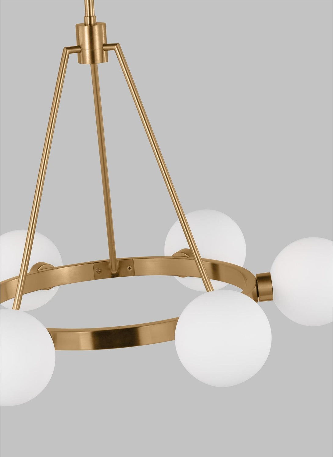 VISUAL COMFORT STUDIO, CLYBOURN SIX LIGHT CHANDELIER, CHANDELIER LIGHT