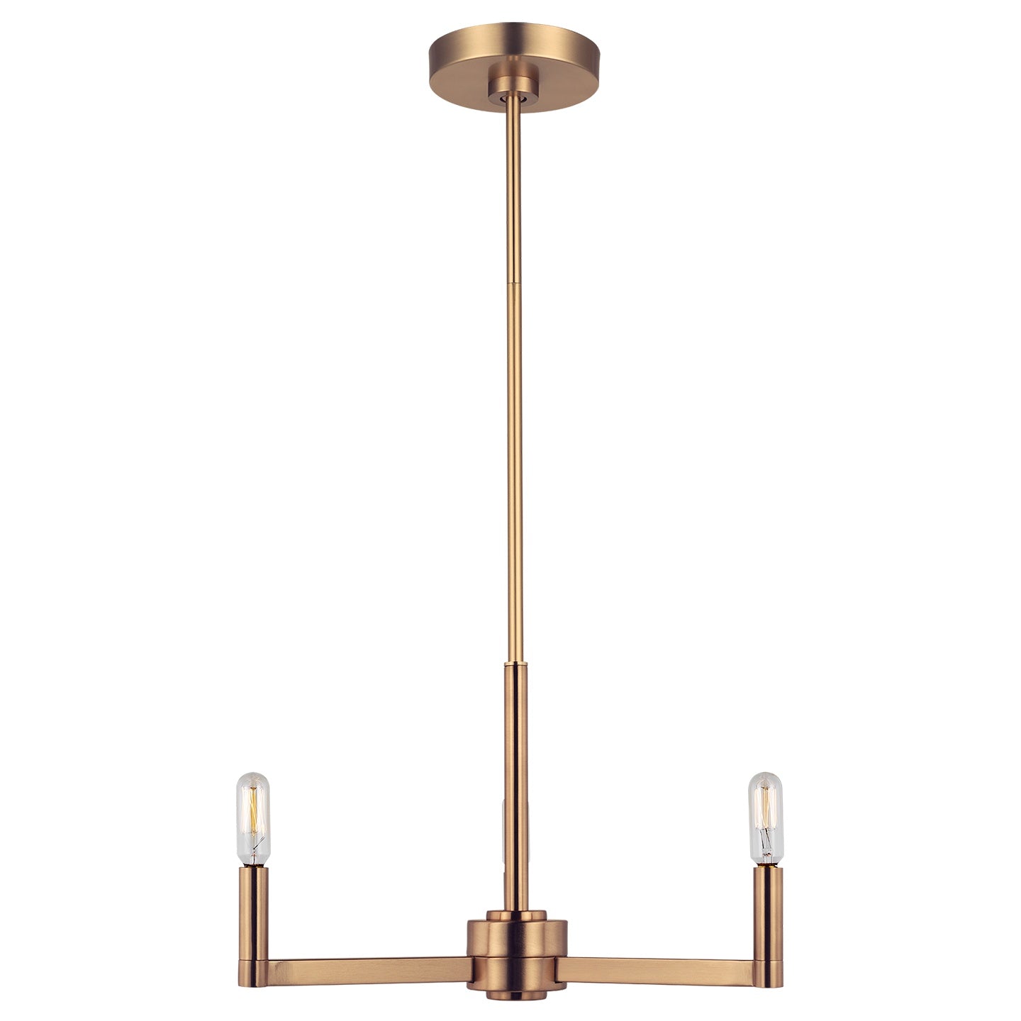 VISUAL COMFORT STUDIO, FULLTON THREE LIGHT CHANDELIER, CHANDELIER LIGHT