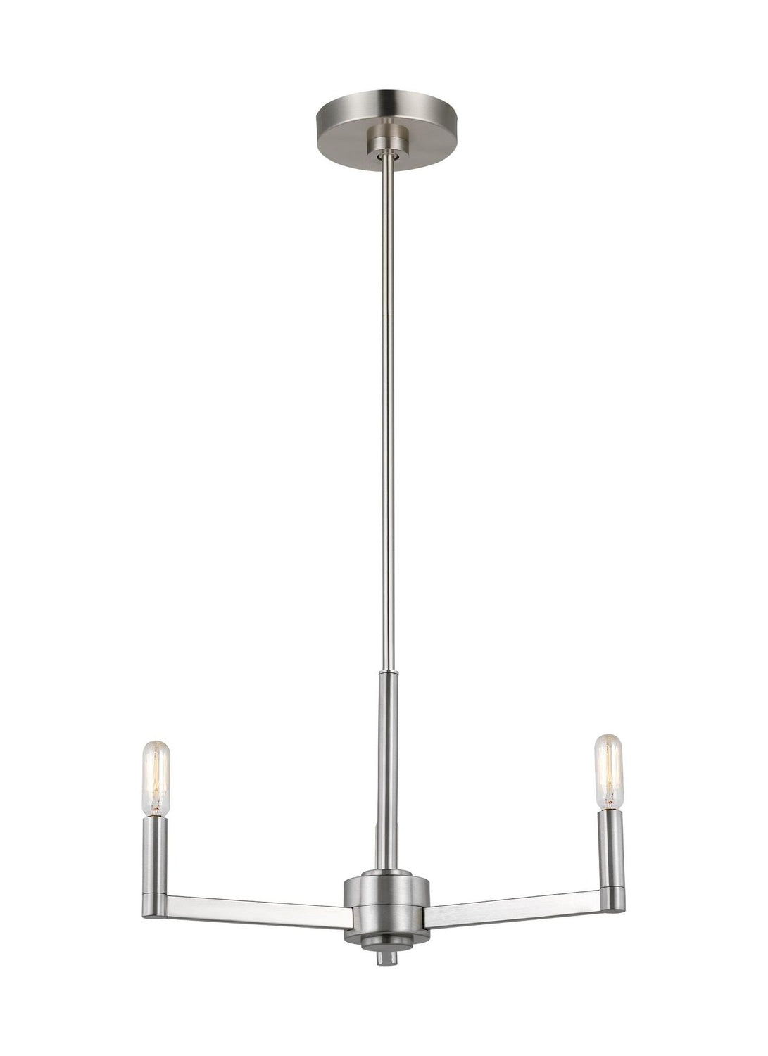 VISUAL COMFORT STUDIO, FULLTON THREE LIGHT CHANDELIER, CHANDELIER LIGHT