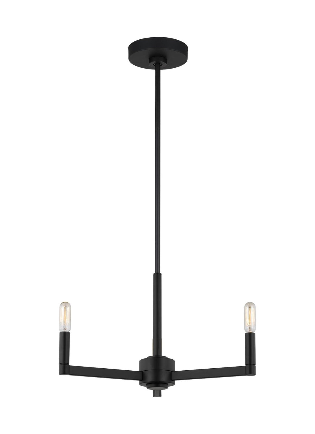 VISUAL COMFORT STUDIO, FULLTON THREE LIGHT CHANDELIER, CHANDELIER LIGHT