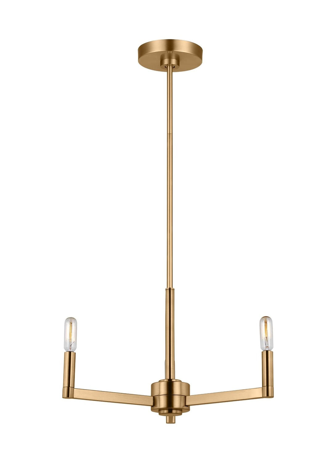 VISUAL COMFORT & CO., FULLTON THREE LIGHT CHANDELIER, CHANDELIER LIGHT
