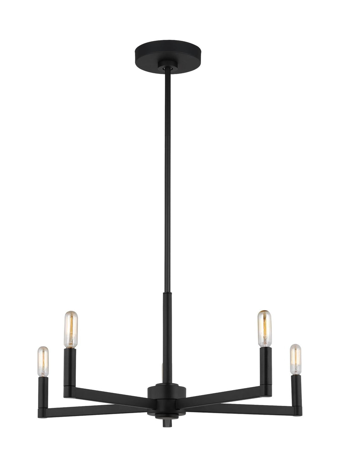 VISUAL COMFORT & CO., FULLTON FIVE LIGHT CHANDELIER, CHANDELIER LIGHT