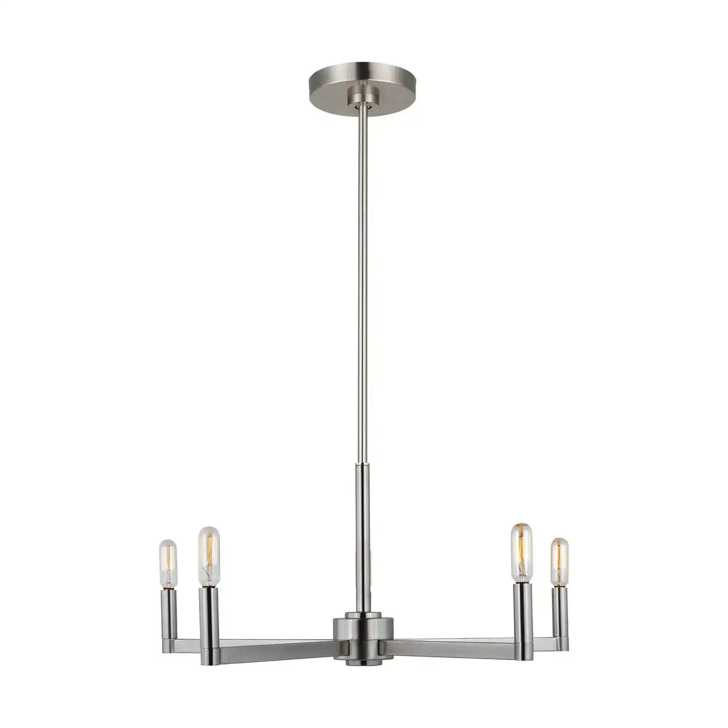 VISUAL COMFORT STUDIO, FULLTON FIVE LIGHT CHANDELIER, CHANDELIER LIGHT