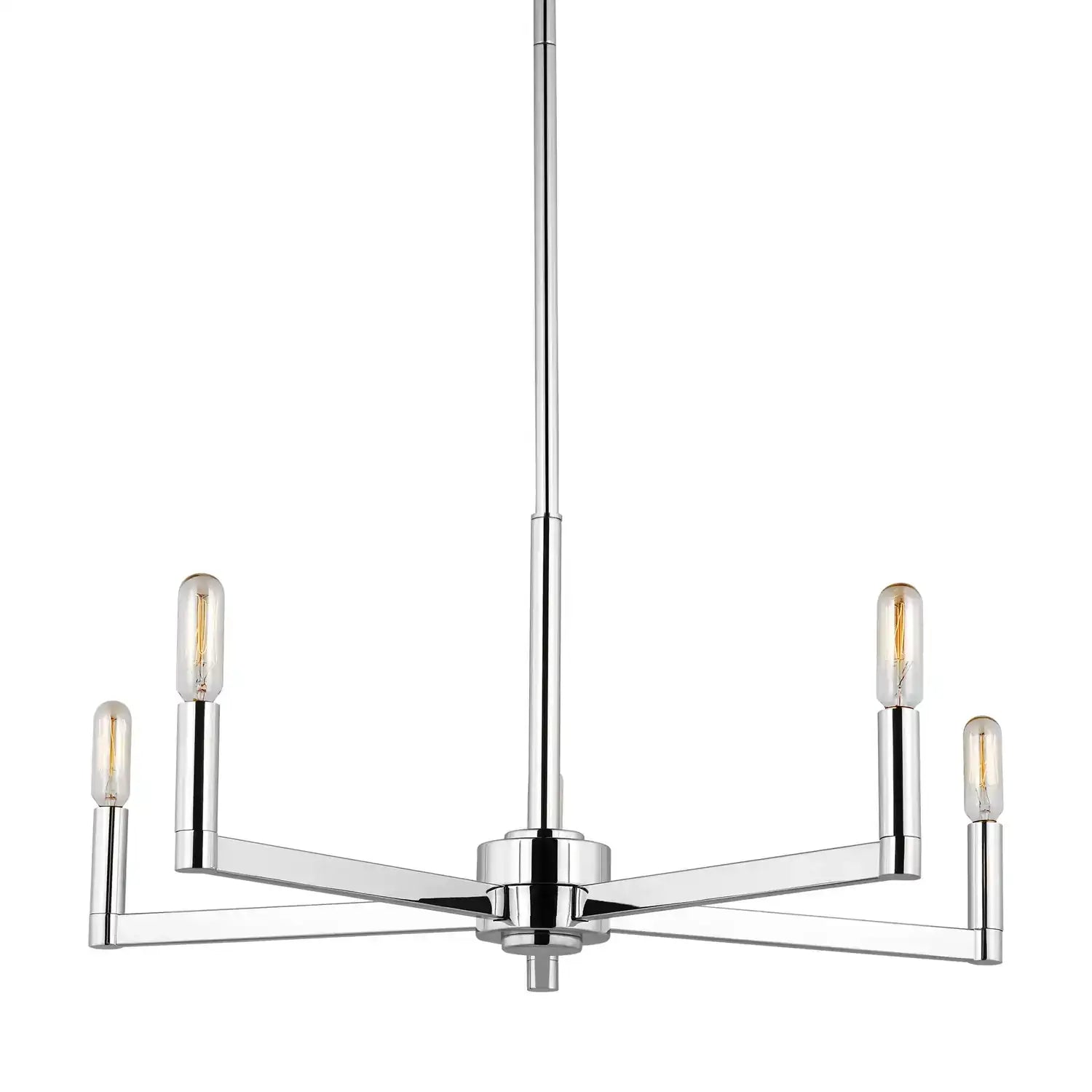 VISUAL COMFORT STUDIO, FULLTON FIVE LIGHT CHANDELIER, CHANDELIER LIGHT
