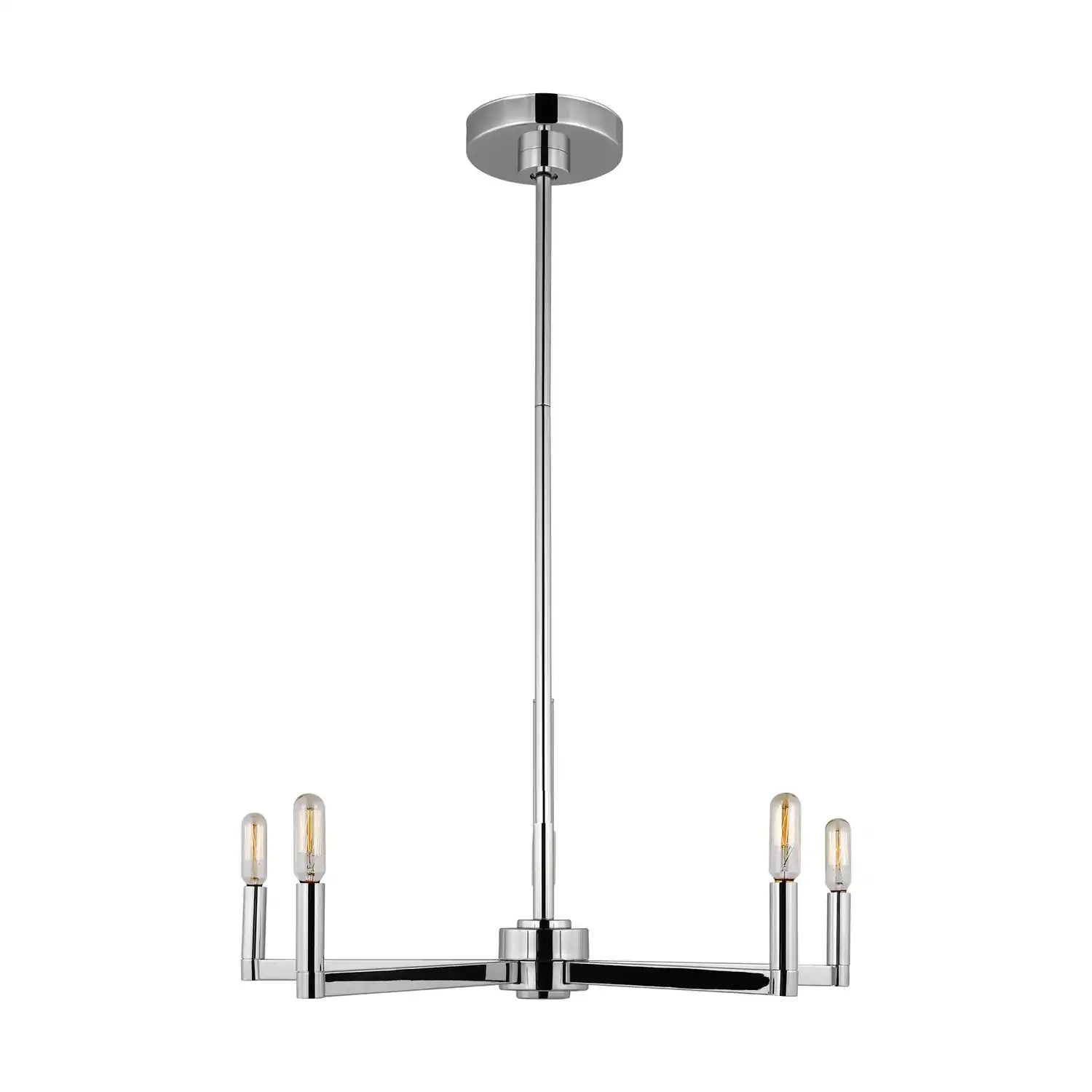 VISUAL COMFORT STUDIO, FULLTON FIVE LIGHT CHANDELIER, CHANDELIER LIGHT