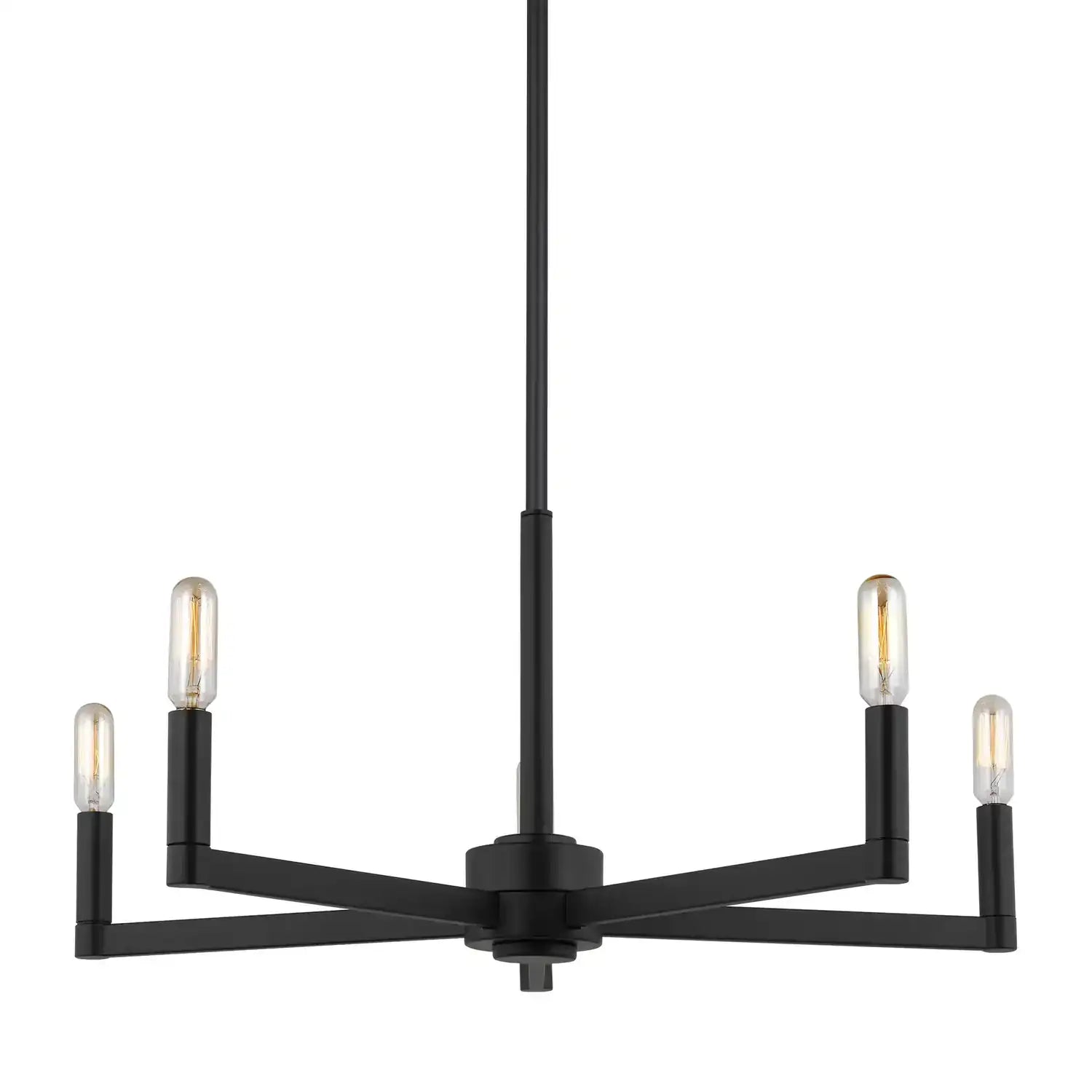 VISUAL COMFORT STUDIO, FULLTON FIVE LIGHT CHANDELIER, CHANDELIER LIGHT